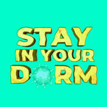 Stay In Your Dorm Dorm GIF