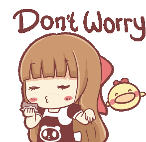 Dont Worry Worry Sticker - Dont Worry Worry Worried Stickers