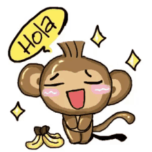 Monkey Hola GIF - Monkey Hola GIFs