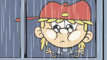 Large Eyes In The Rain GIF