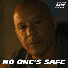 No One'S Safe Dominic Toretto GIF - No One'S Safe Dominic Toretto Vin Diesel GIFs