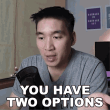 You Have Two Options Data Professor GIF - You Have Two Options Data Professor Chanin Nantasenamat GIFs