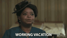 Working Vacation Madam Cj Walker GIF - Working Vacation Madam Cj Walker Octavia Spencer GIFs