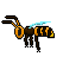 Wasp Hornet Sticker - Wasp Hornet Avispa Stickers