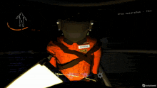 a screenshot of a video game with the words hands full on the bottom left