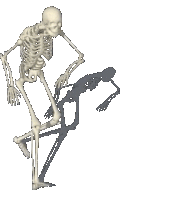 Skeleton Shaky Sticker - Skeleton Shaky Shadow Stickers
