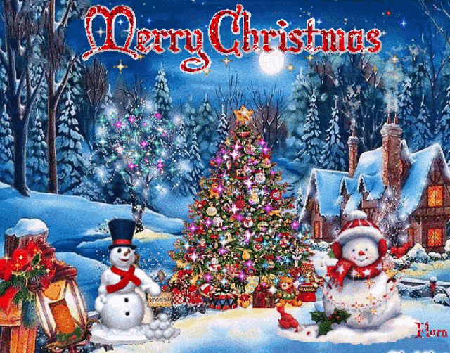 Merry Christmas Christmas Tree GIF - Merry Christmas Christmas