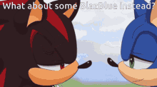 Sonadow Blaz Blue GIF - Sonadow Blaz Blue Sonic GIFs