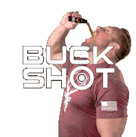 Bucked Up Buck Shot Sticker - Bucked Up Buck Shot Bucks Celtics Stickers