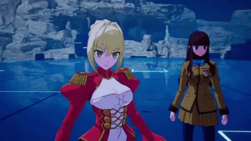 Nero Claudius Nero GIF - Nero Claudius Nero Red Saber - Discover & Share  GIFs