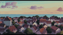 Kikis Delivery Service Houses GIF - Kikis Delivery Service Houses Village GIFs