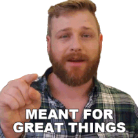 Meant For Great Things Grady Smith Sticker - Meant For Great Things Grady Smith Meant For Better Things Stickers