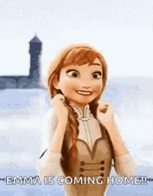 Anna Frozen GIF - Anna Frozen Giddy GIFs