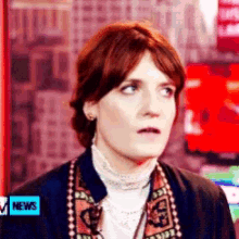 Florence Welch Florence And The Machine GIF - Florence Welch Florence And The Machine Eye Roll GIFs