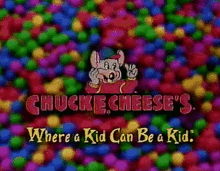 chuck e cheese 90s commercial chuck e cheese commercial where a kid can be a kid