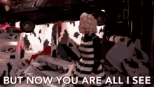 Gwen Stefani Singing GIF - Gwen Stefani Singing But Now You Are All I See GIFs