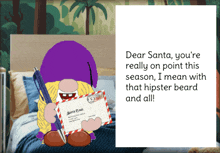 Gnome Dear Santa GIF - Gnome Dear Santa Jokes GIFs