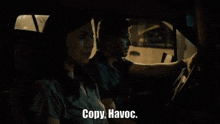 Copy Havoc Seal Team GIF - Copy Havoc Seal Team Mandy Ellis GIFs