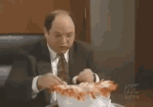 Ocean Running Out Of Shrimp  GIF - Seinfeld George Costanza GIFs