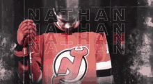 New Jersey Devils Nathan Bastian GIF