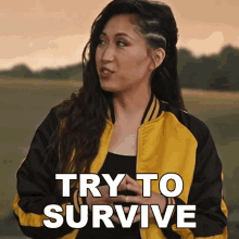 Try To Survive Mari Takahashi GIF - Try To Survive Mari Takahashi Atomicmari GIFs