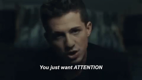 Чарли пас attention. Charlie Puth attention. Чарли пут рисунки. You just want attention