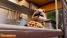 Waffle Send GIF - Waffle Send Raccoon GIFs