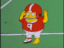 The Simpsons Uter GIF - The Simpsons Uter Football Kick GIFs