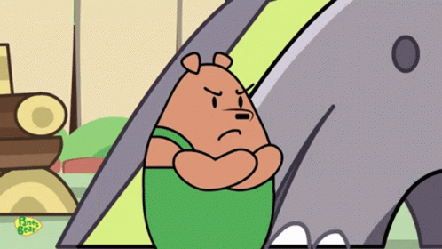 Upset Bear Pants Bear Cartoon Kids GIF - Upset Bear Pants Bear Cartoon Kids  Angry Cat - Discover & Share GIFs