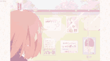 tumblr anime aesthetic pastel sakura
