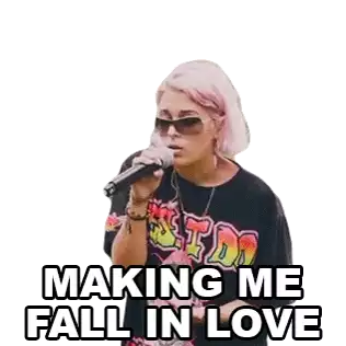 Making Me Fall In Love Dora Salvatore Sticker - Making Me Fall In Love Dora Salvatore Say No More Stickers