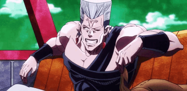 Edguetes Polnareff GIF - Edguetes Polnareff Polnareff Jojo - Discover &  Share GIFs