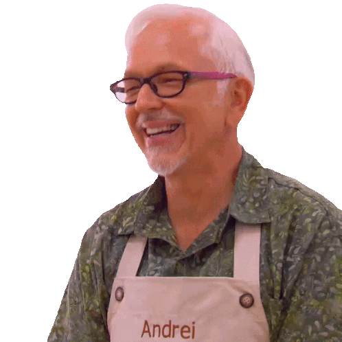 Whew Andrei Sticker - Whew Andrei The Great Canadian Baking Show Stickers