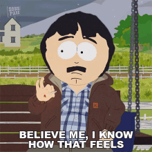 Believe Me I Know How That Feels Randy Marsh GIF - Believe Me I Know How That Feels Randy Marsh South Park GIFs