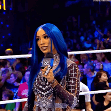 Sasha Banks Actually GIF - Sasha Banks Actually Is The Star Of Any Show That Shes On GIFs