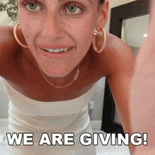 We Are Giving Tiffany Henriques GIF - We Are Giving Tiffany Henriques We'Re Slaying GIFs
