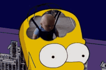 Homer Inside Brain GIF - Homer Inside Brain Kid Jump GIFs