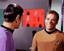 Jim Amok GIF - Jim Amok Spock GIFs