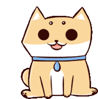 Cute Dog Sticker - Cute Dog Smile Stickers