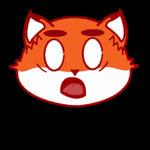 shocked red fox