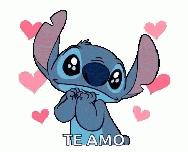 Te Amo Stitch GIF - Te Amo Stitch I Love You - Discover & Share GIFs