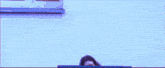 a pixelated image of a car with a purple and blue background
