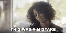 This Was A Mistake Nicole Warren GIF - This Was A Mistake Nicole Warren Alisha Wainwright GIFs