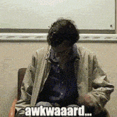 Awkward Awkwardsauce GIF - Awkward Awkwardsauce Jared Warrenheim GIFs