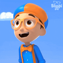 Amazed Blippi GIF - Amazed Blippi Blippi Wonders - Educational Cartoons For Kids GIFs