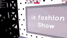 Fashion Show Title GIF - Fashion Show Title Flamingo Gaming GIFs