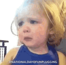 National Day Of Unplugging Cant Do It GIF