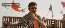 Dhanush Twirling Moustache In Maari.Gif GIF