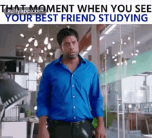 That Moment When You See Your Bestfriend Studying.Gif GIF - That Moment When You See Your Bestfriend Studying Memes Best Friend Studying Memes GIFs
