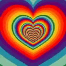 Love You Heart GIF - Love You Heart Colorful GIFs